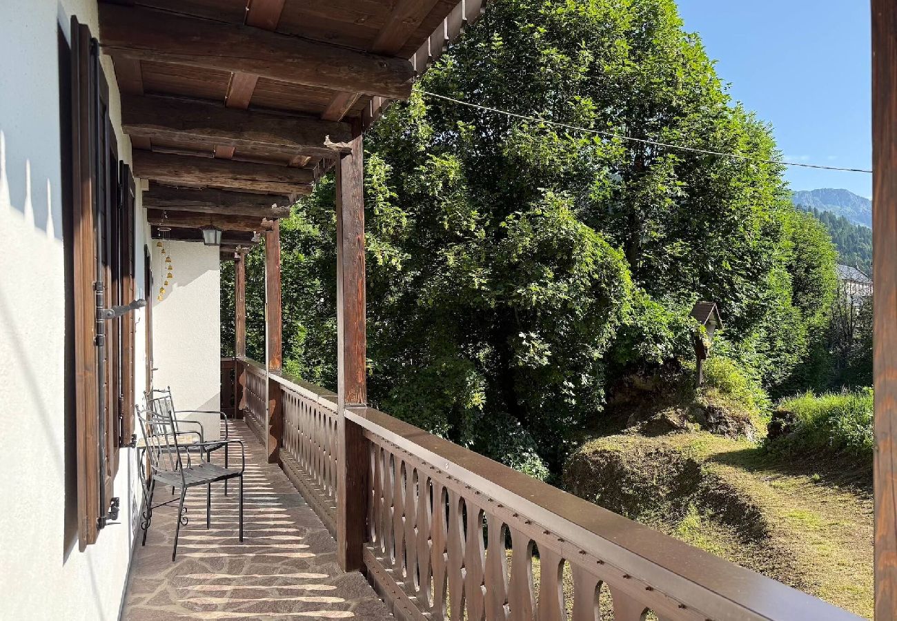 Ferienwohnung in Pie´ Falcade - Ciasa Silvano 1721 S.V. Ferienwohnung in Pie´ Falcade - Ciasa Silvano 1721 S.V.
