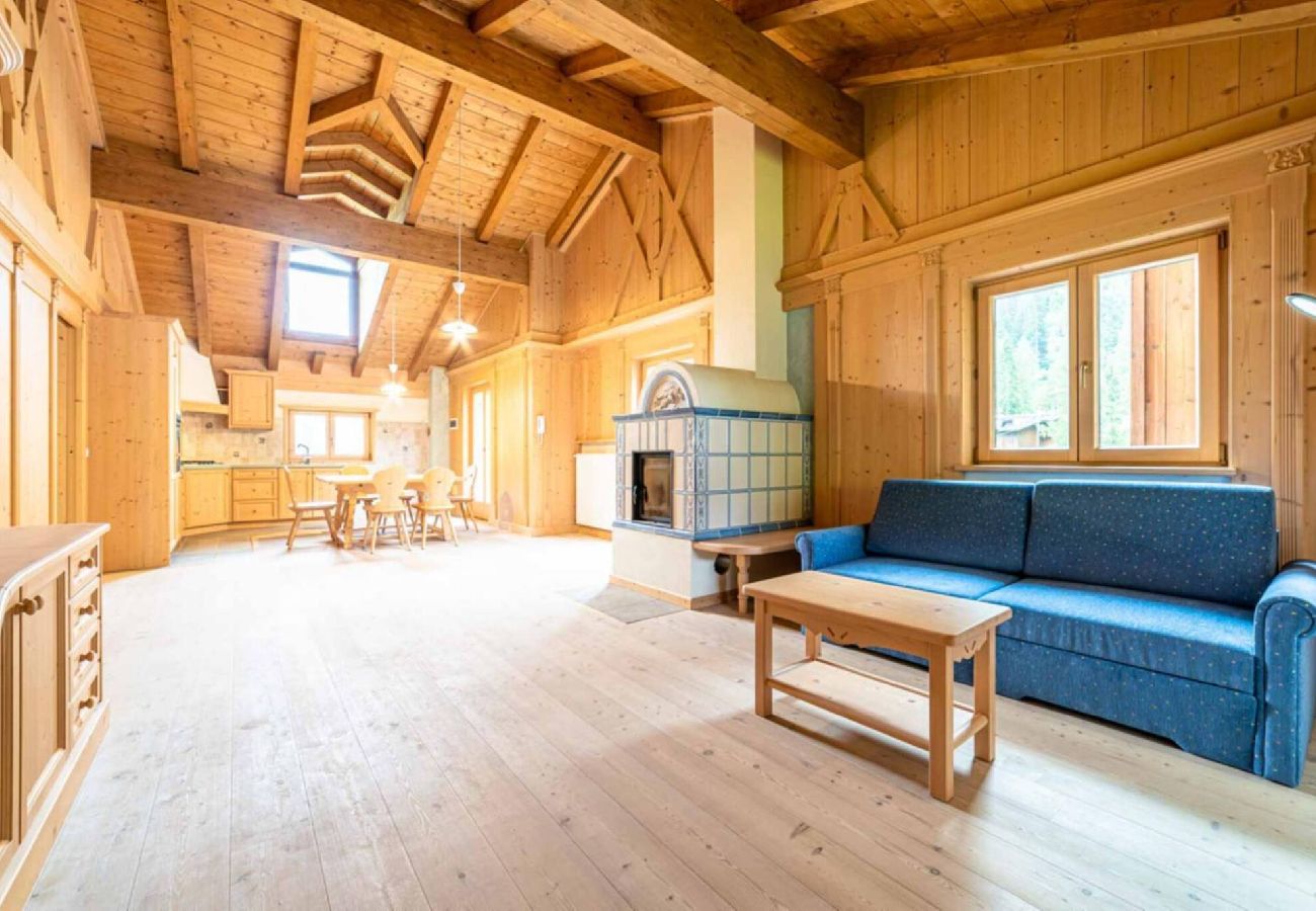 Ferienwohnung in Rocca Pietore - Ciesa al Drago Mansarda