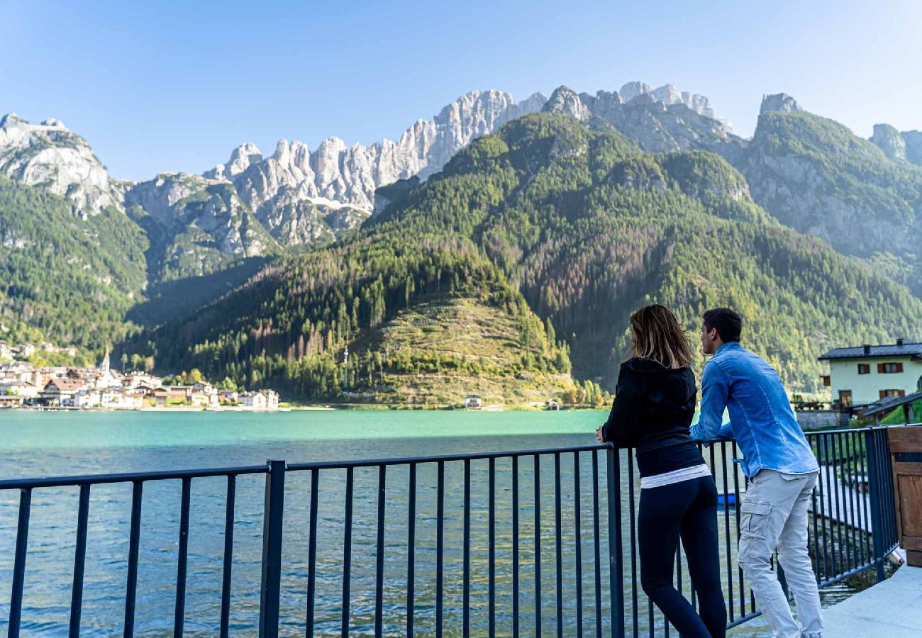 Ferienwohnung in Rocca Pietore - Chalet al lago Alleghe Tissi